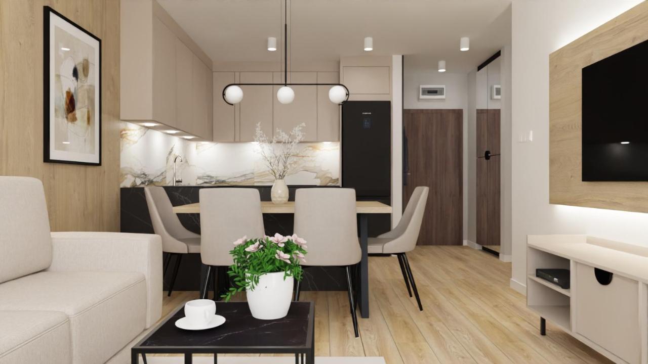 Apartament Mgla Zielona Góra Eksteriør bilde